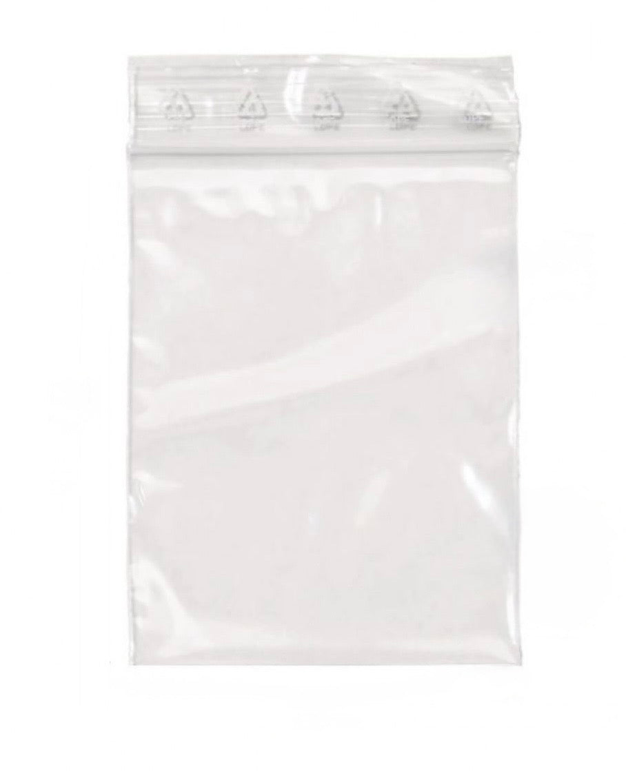 Ziplock Plastic Bags 100X150