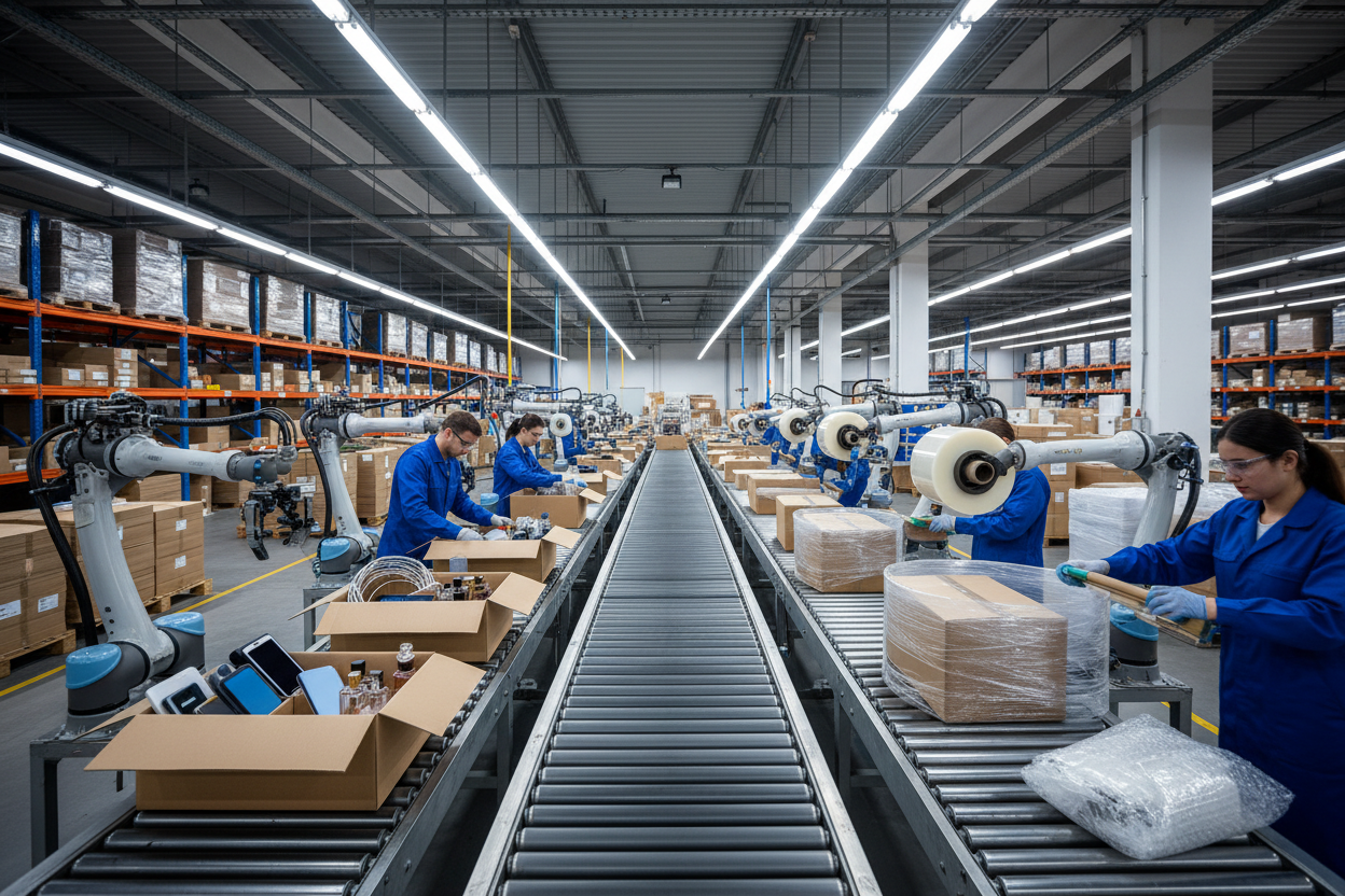 Video producție ambalare produse